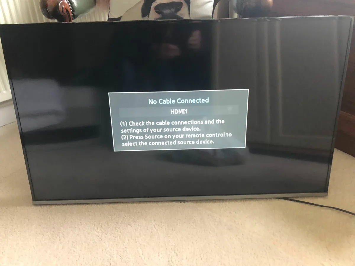 40" Samsung TV + Visiblewave Satellite Receiver