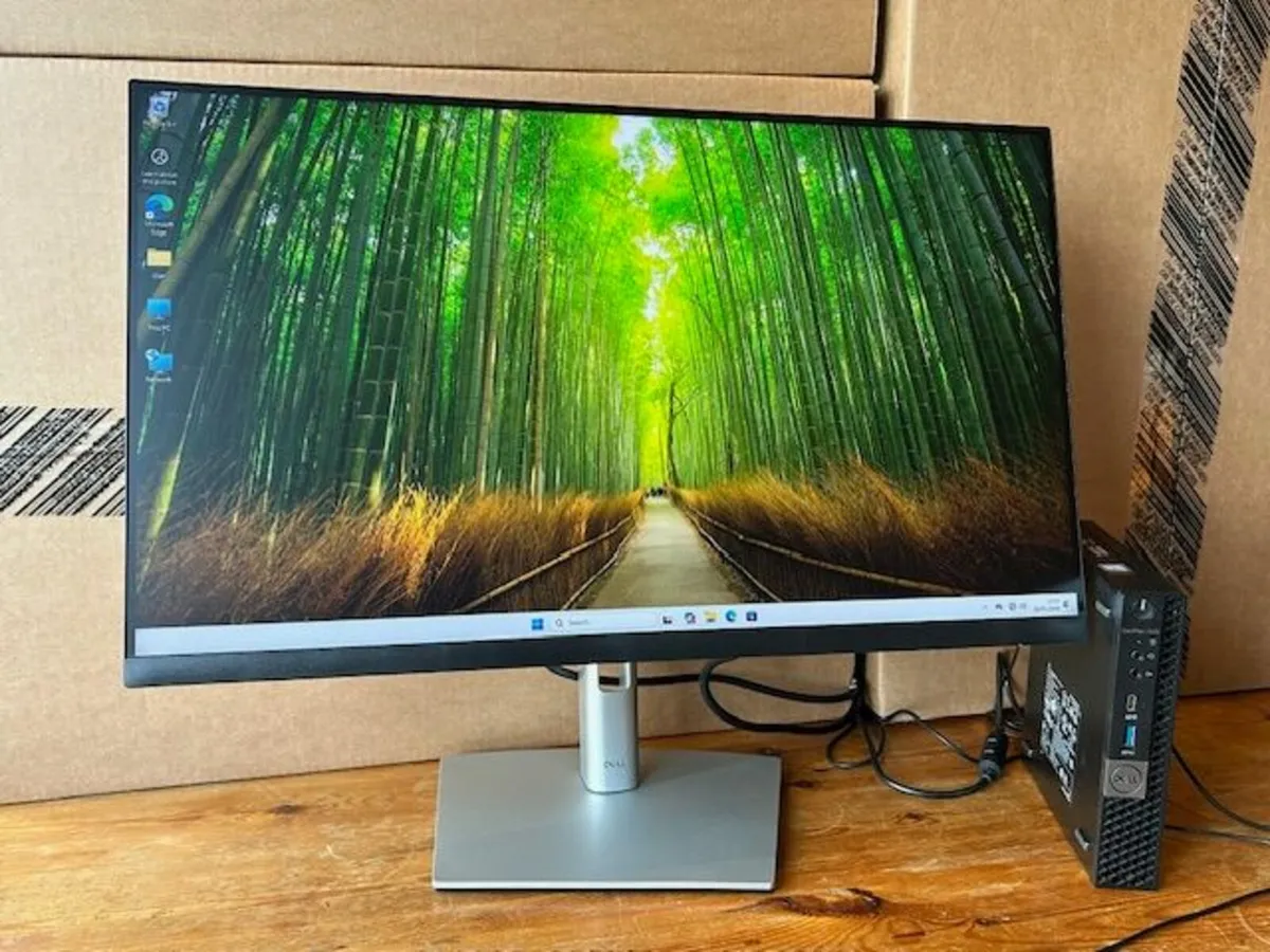 Dell Optiplex Micro 9th Gen 16GB 24" Dell Monitor