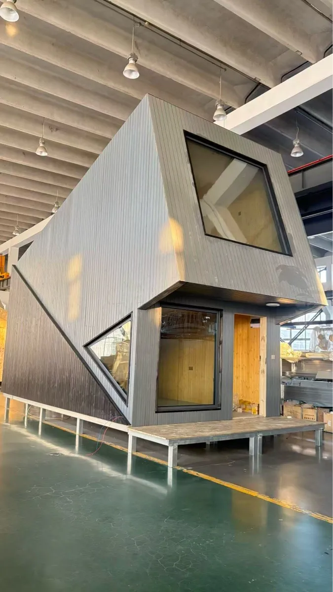 Frame wooden cabin Prefab Tiny house Garden Airbnb