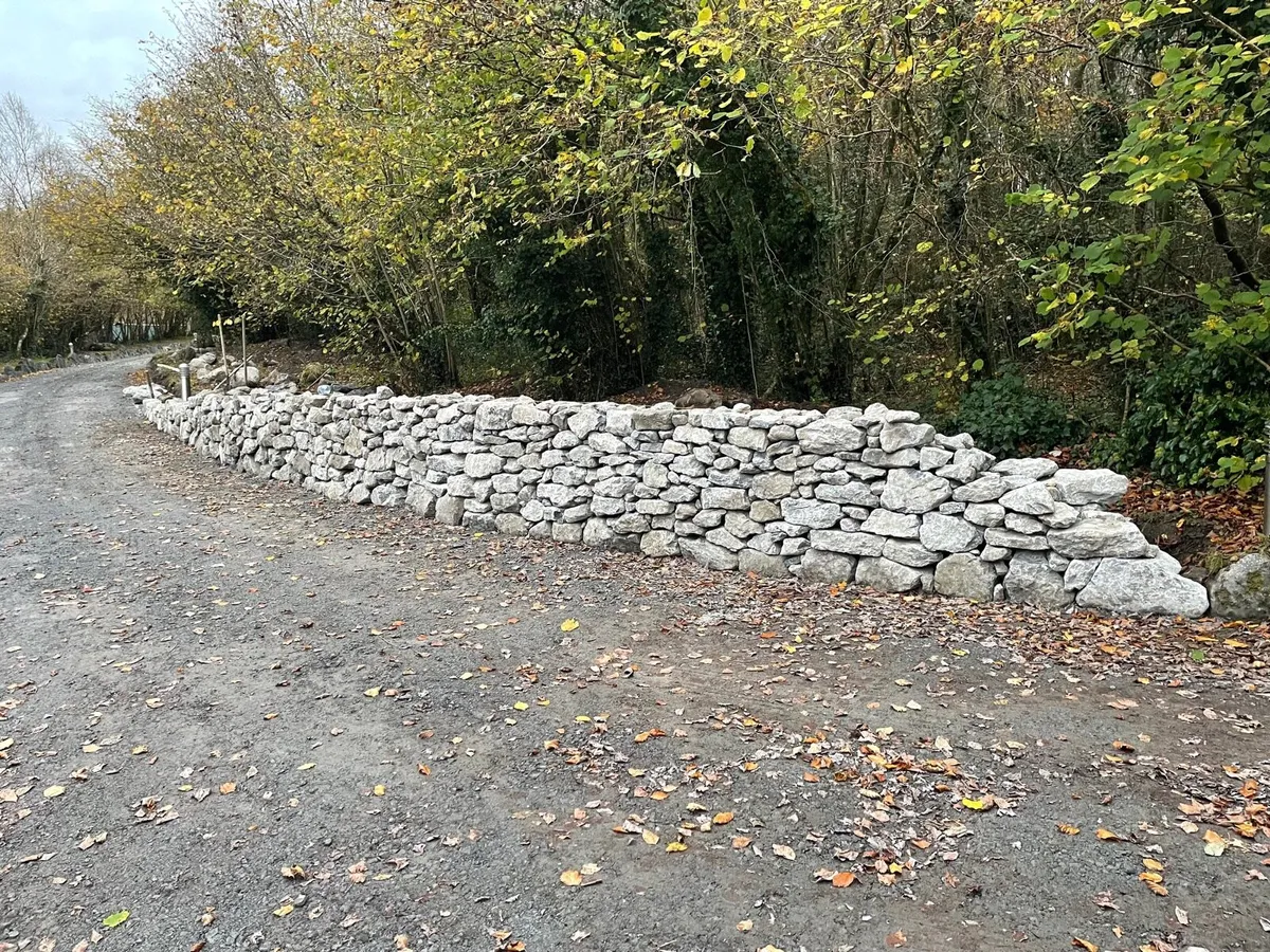 Traditional Irish Drystone wall