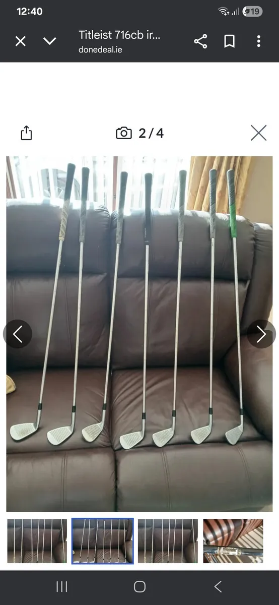 Titleist. 716 cb irons