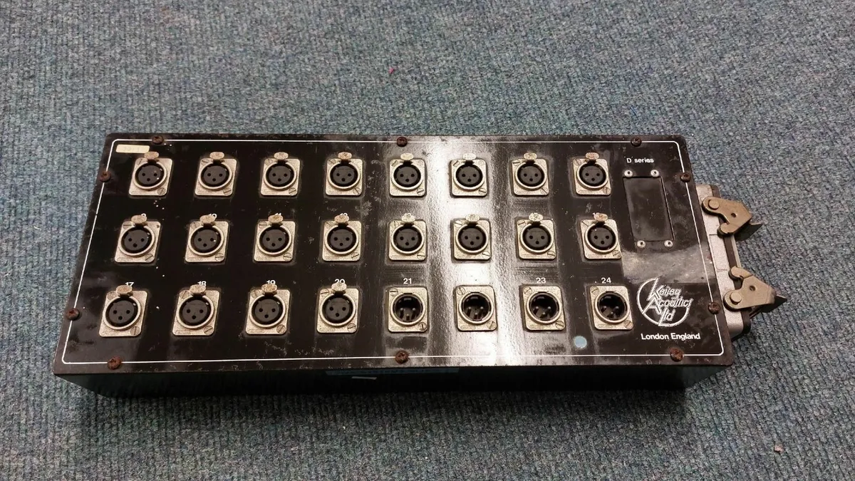 Kelsey Acoustic 24 way Stage Box & 60m multicore