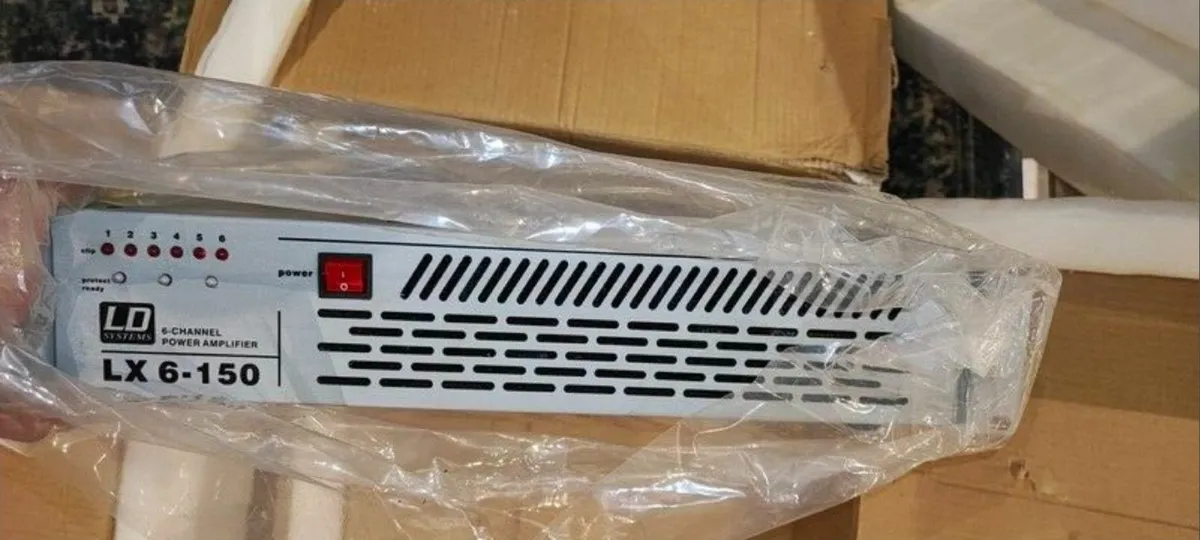 Unused 6-Channel Power Amp - LD System