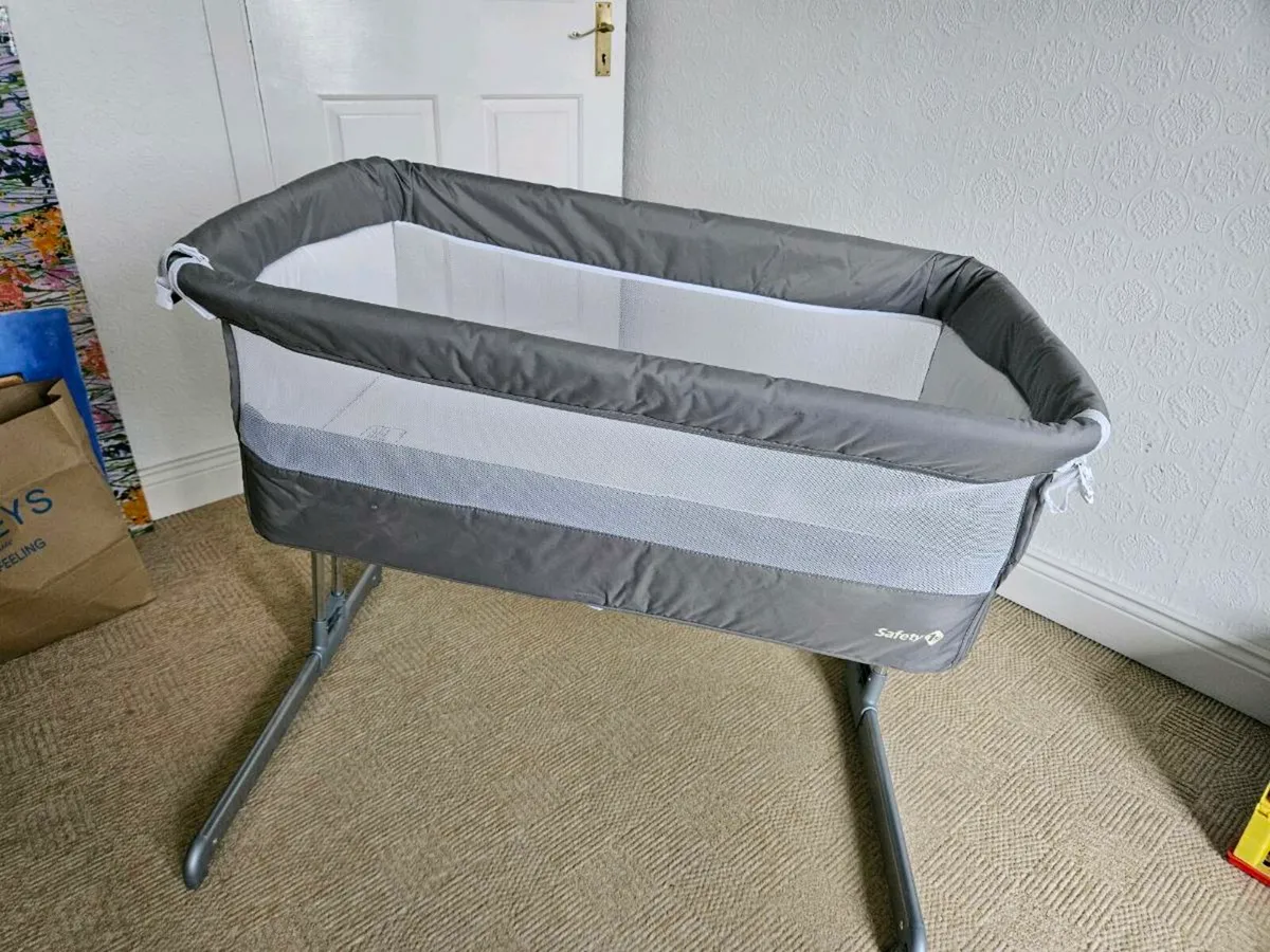 Safety first next to me crib