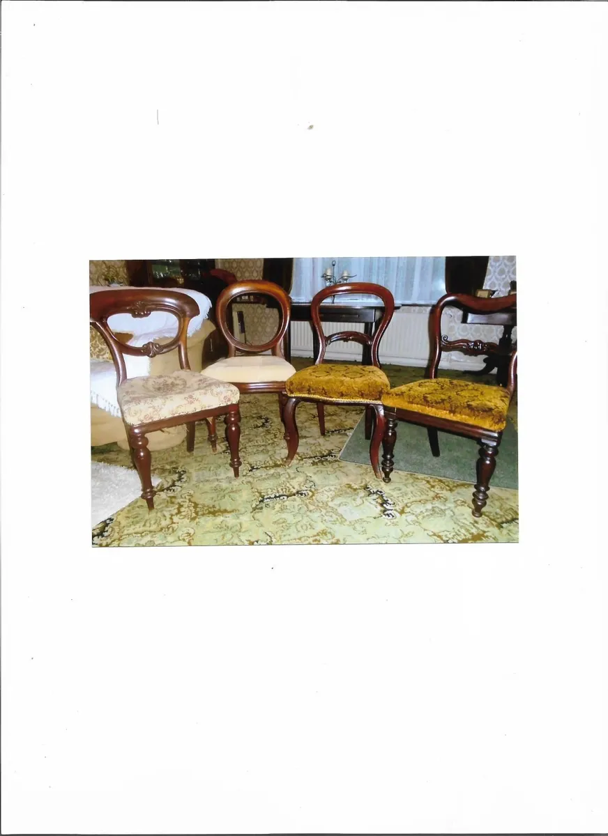 Antique spoon back chairs