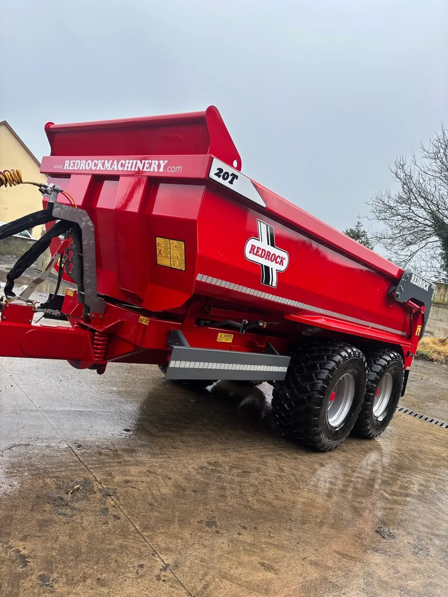 Redrock 20t dump trailer