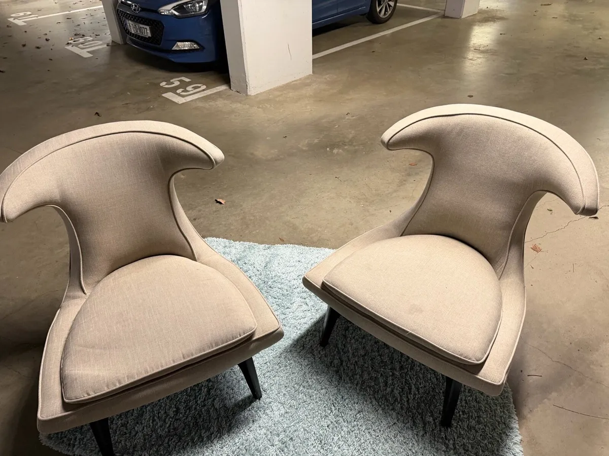 Two armchairs